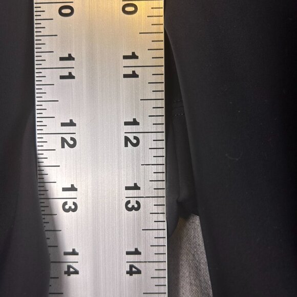 Athleta Interstellar Tight Pants Women's 10 Black Colorblock Athleisure Travel - Picture 4 of 13